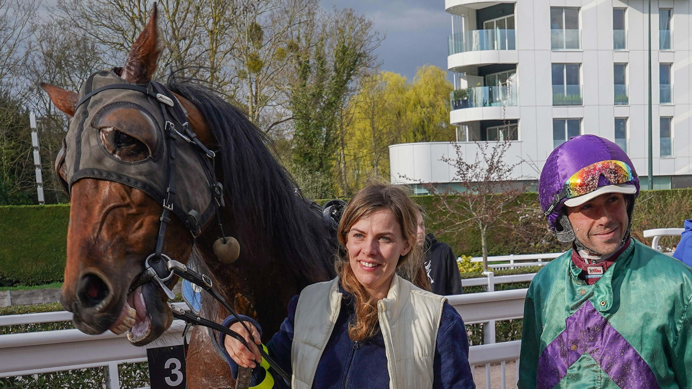 Anne-Marie Soudain à la tête de Jaldo d'Ocque - © ScoopDyga