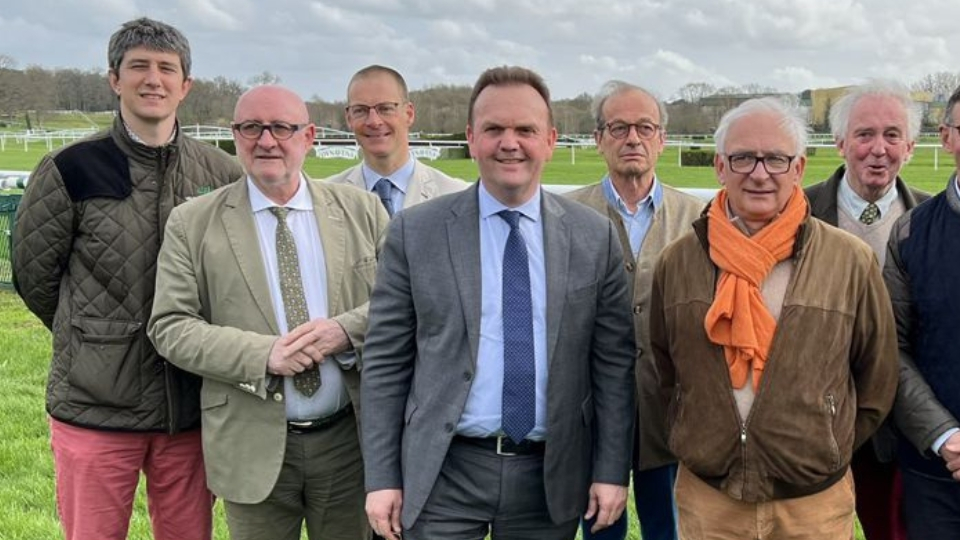 André Martin (au premier rang au centre) - © ScoopDyga