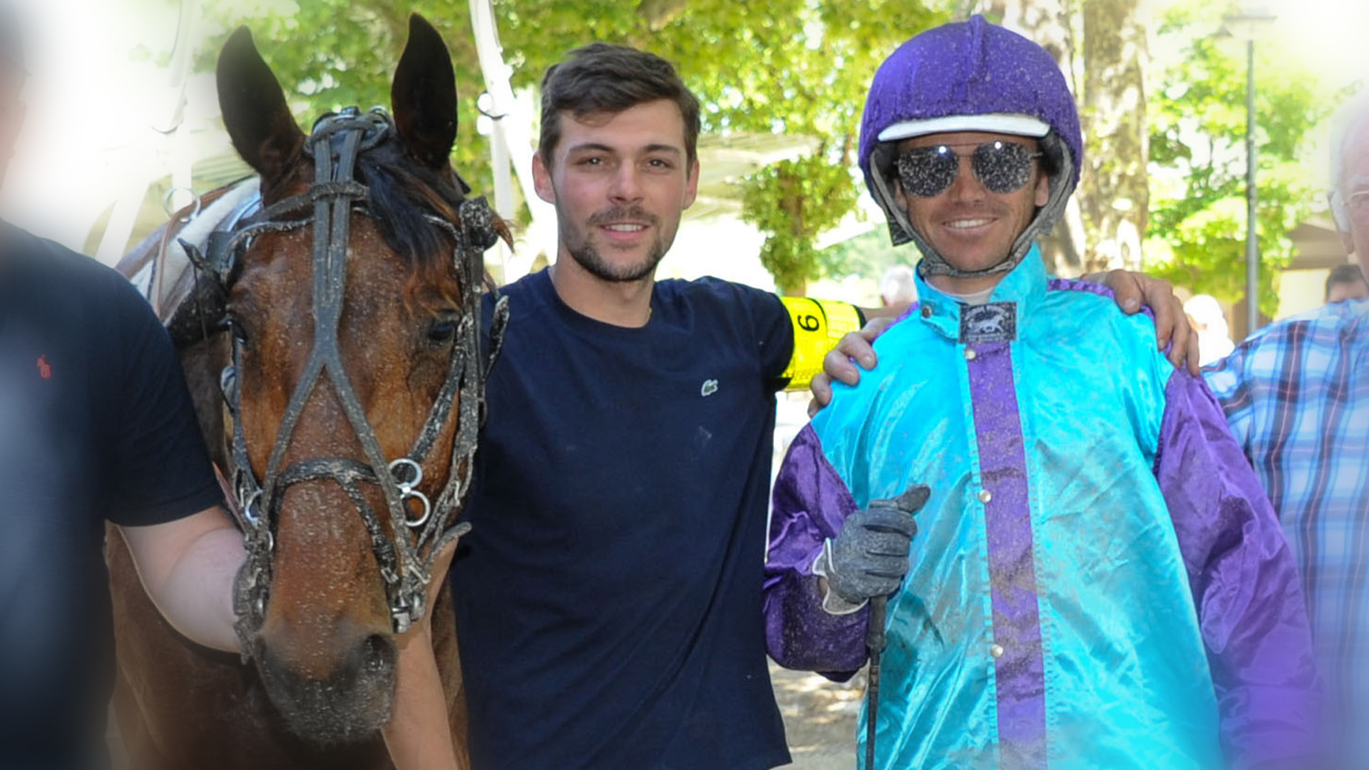 Bastien Clairet avec Matthieu Abrivard - © ScoopDyga