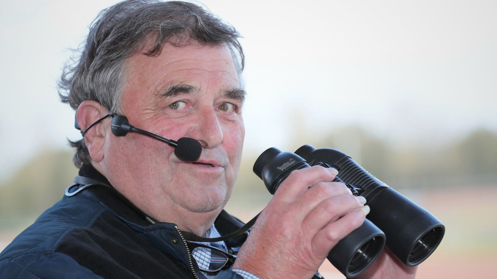 Dominique Rincé a commenté pendant 40 ans les courses dans l'Ouest - © J.-C. Briens