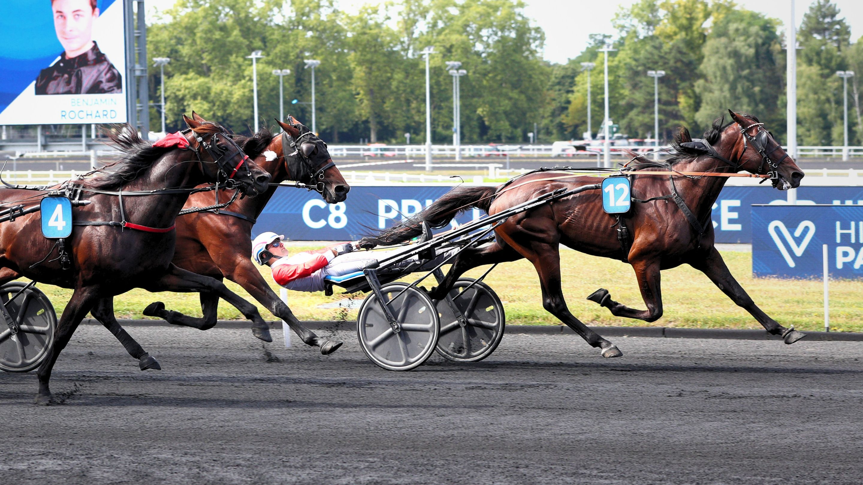 Diamond Truppo lors de son dernier succès à Vincennes - © Aprh