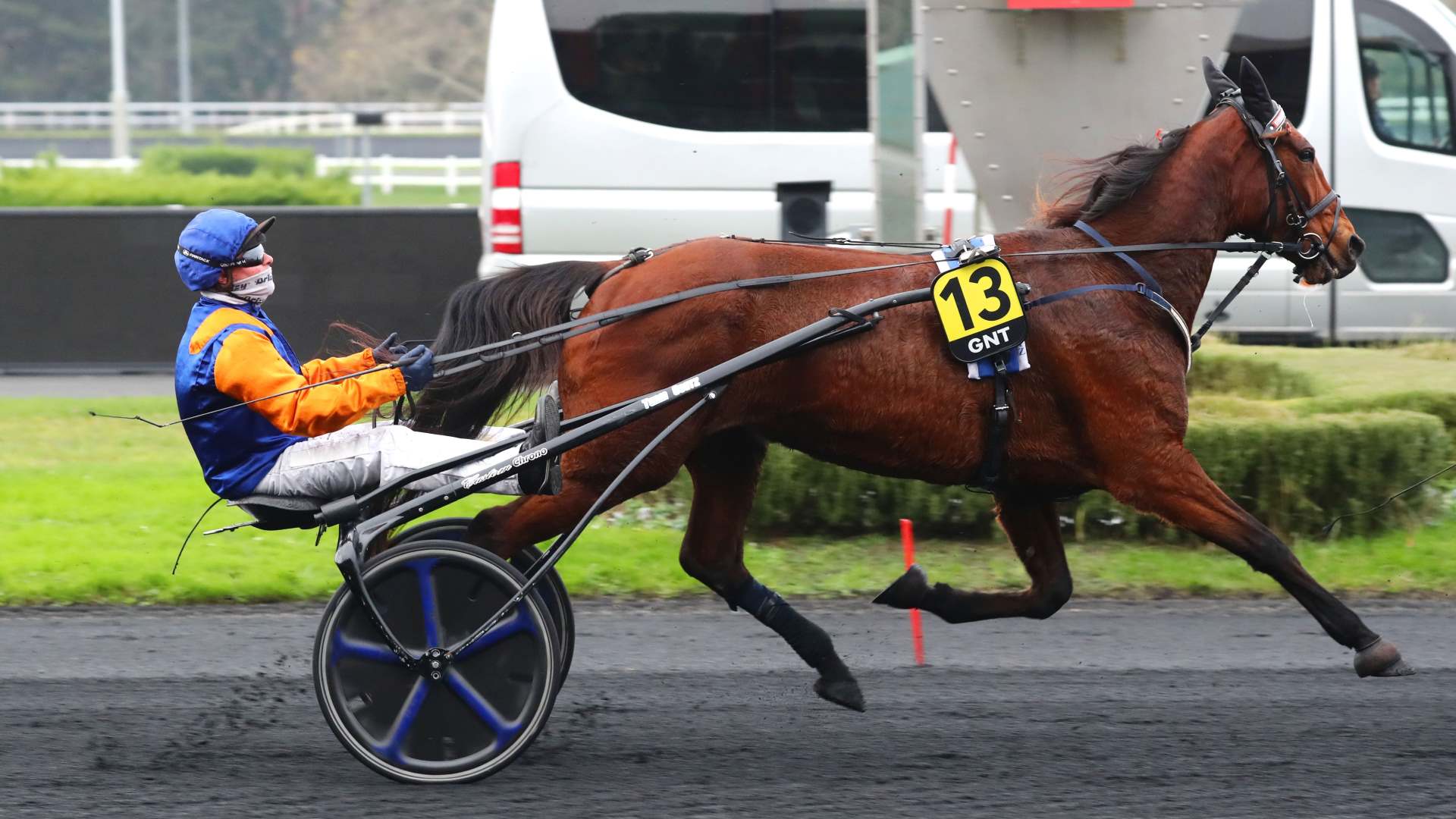 ©Scoopdyga - Emeraude de Bais, la plus rapide du peloton