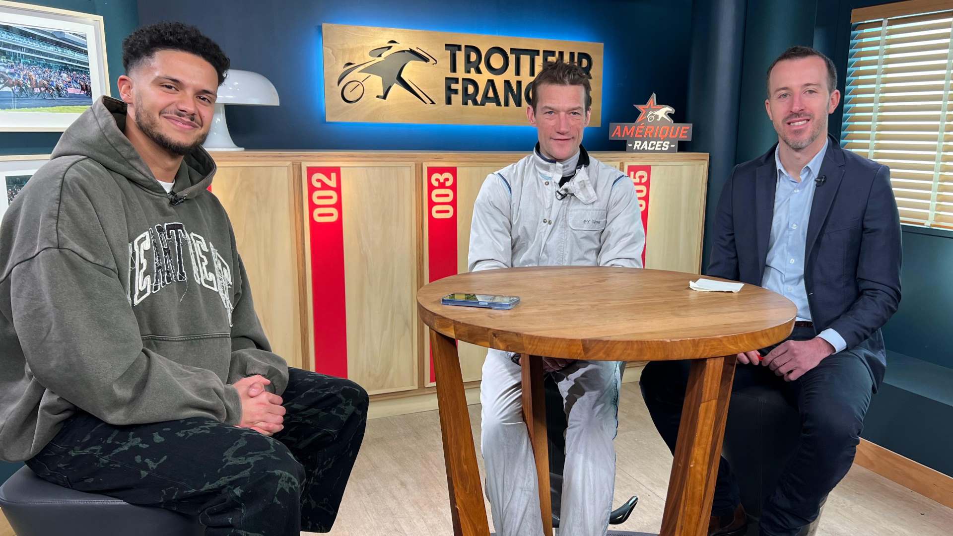 Elliot Fricaux, Pierre-Yvves Verva et Anthony Roi