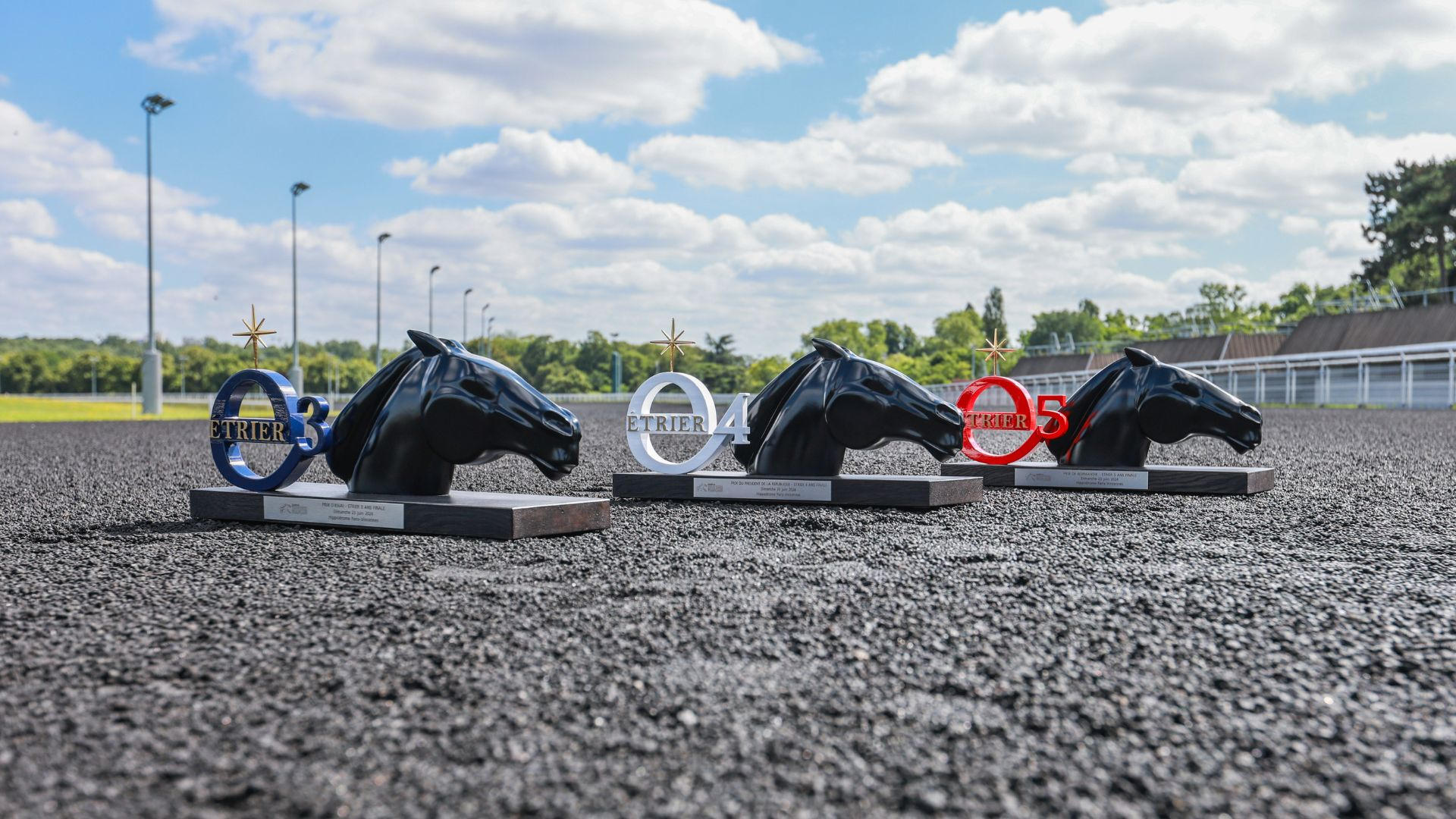 Les trophées des Finales de la compétition Etrier 3/4/5