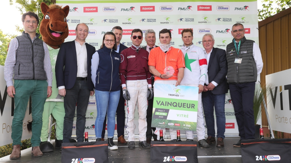 le podium du Trophée Vert - ©J-Ch Briens