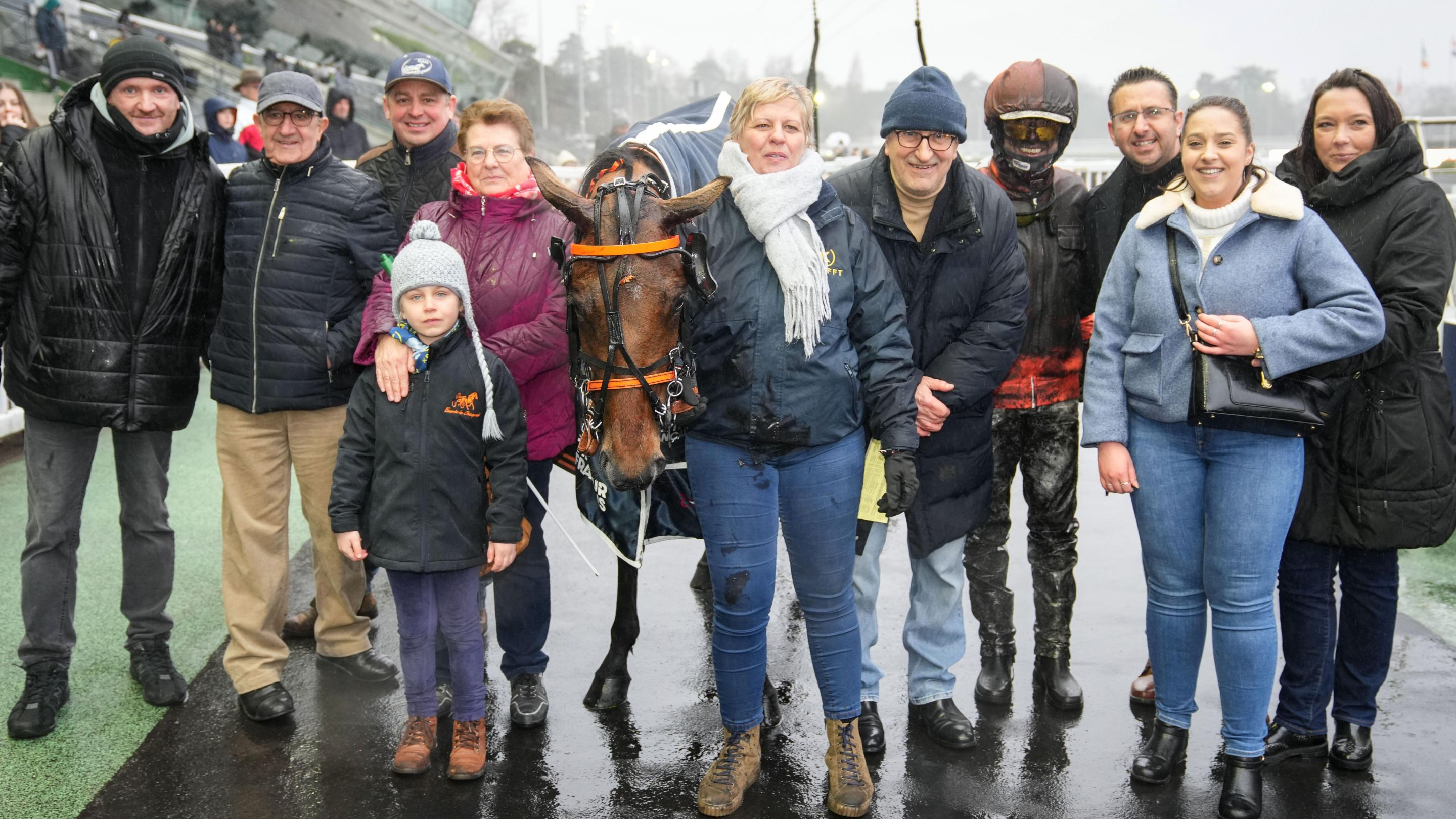 Parents, enfants et petit-enfants Bridault autour de Nocive du Choquel - © Aprh