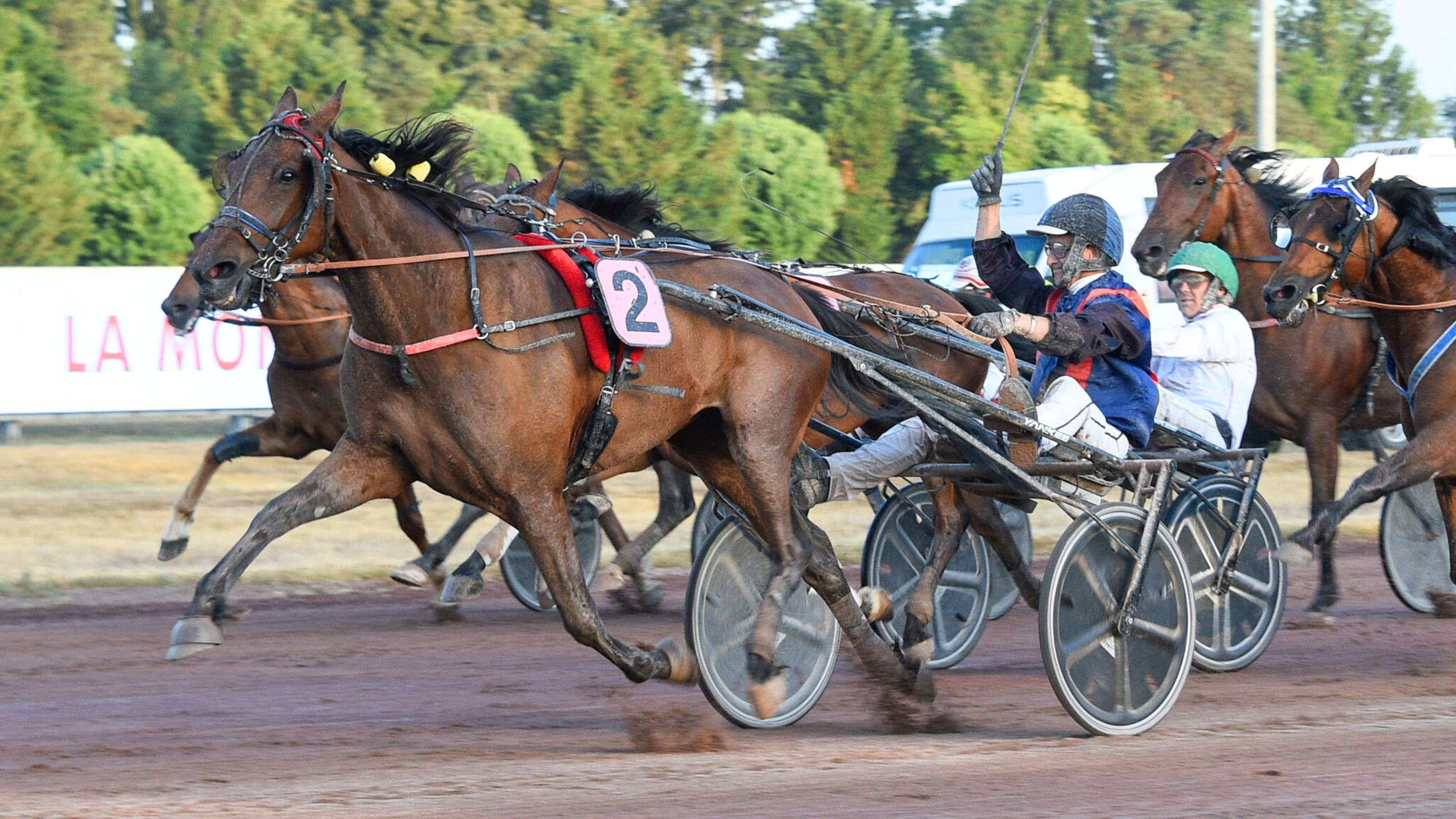 La victoire de Serge Peltier avec Harmony du Rabutin cet été à Vichy - © ScoopDyga