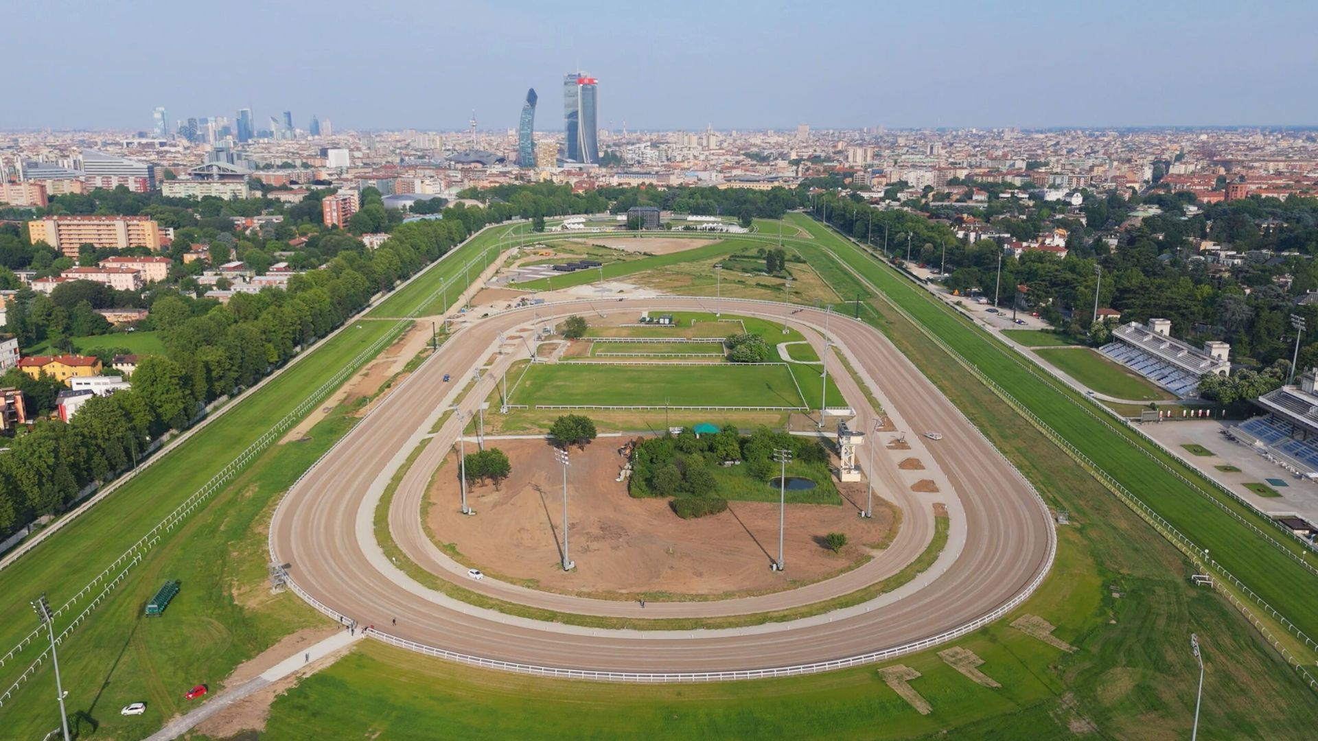 L'hippodrome de San Siro à Milan - © www.ippodromisnai.it