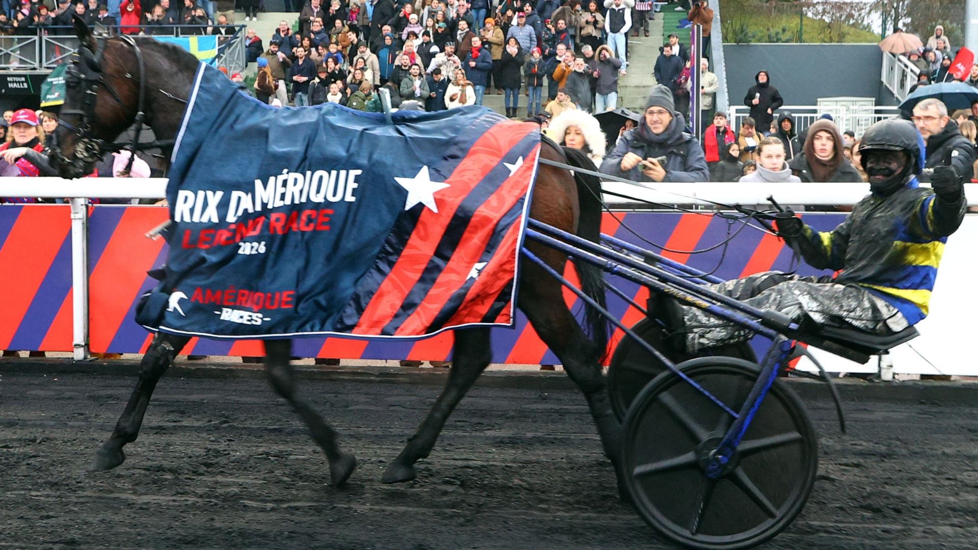 Hokkaido Jiel, vainqueur du dernier Prix d'Amérique - © ScoopDyga