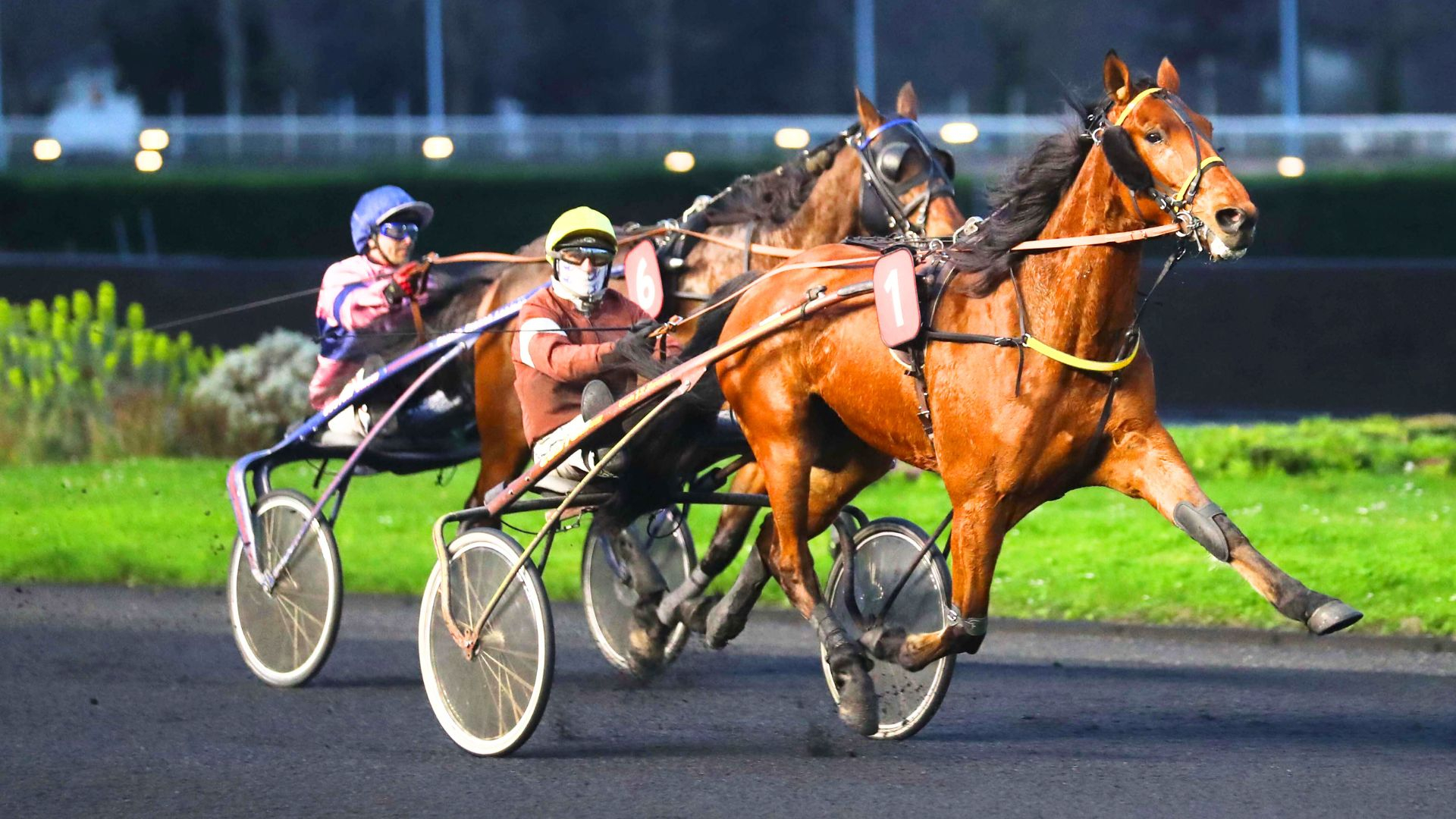 Ino du Lupin devant Ibiki de Houelle à Vincennes - © ScoopDyga