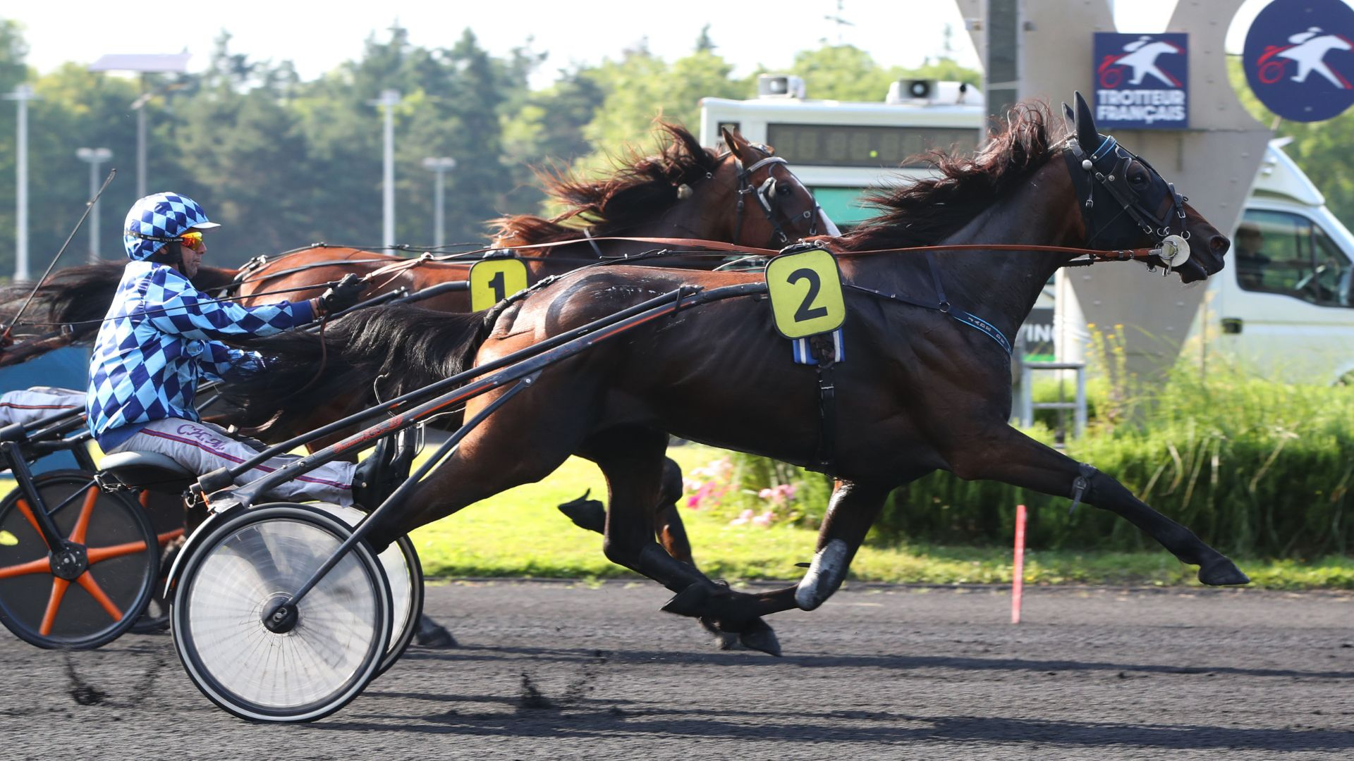 Jade de Pame lors d'un succès à Vincennes - ©Scoopdyga