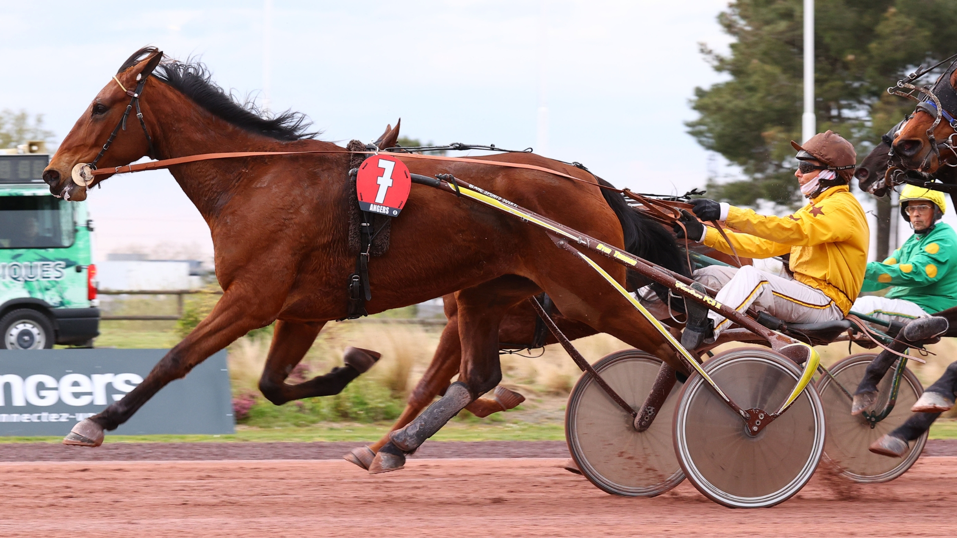 Joyce Delto, gagnante de sa seule sortie à Angers - © Aprh