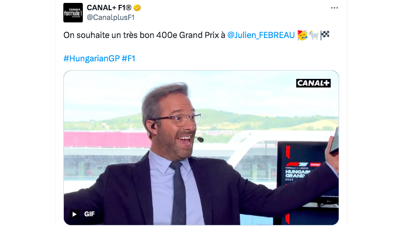 ©X-Canal+F1