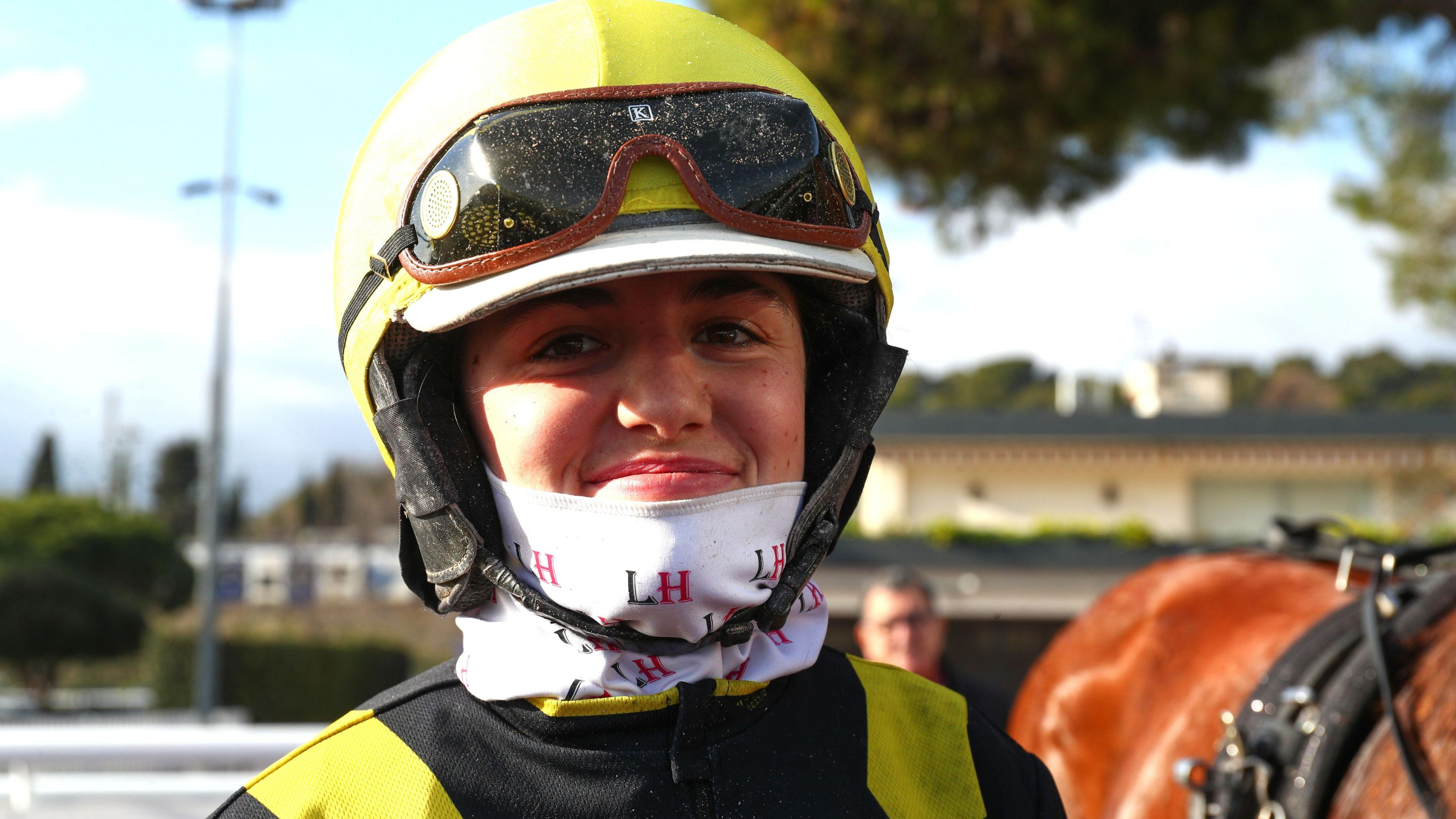 Lana Henry, la plus touchée lors de cette chute collective - © ScoopDyga