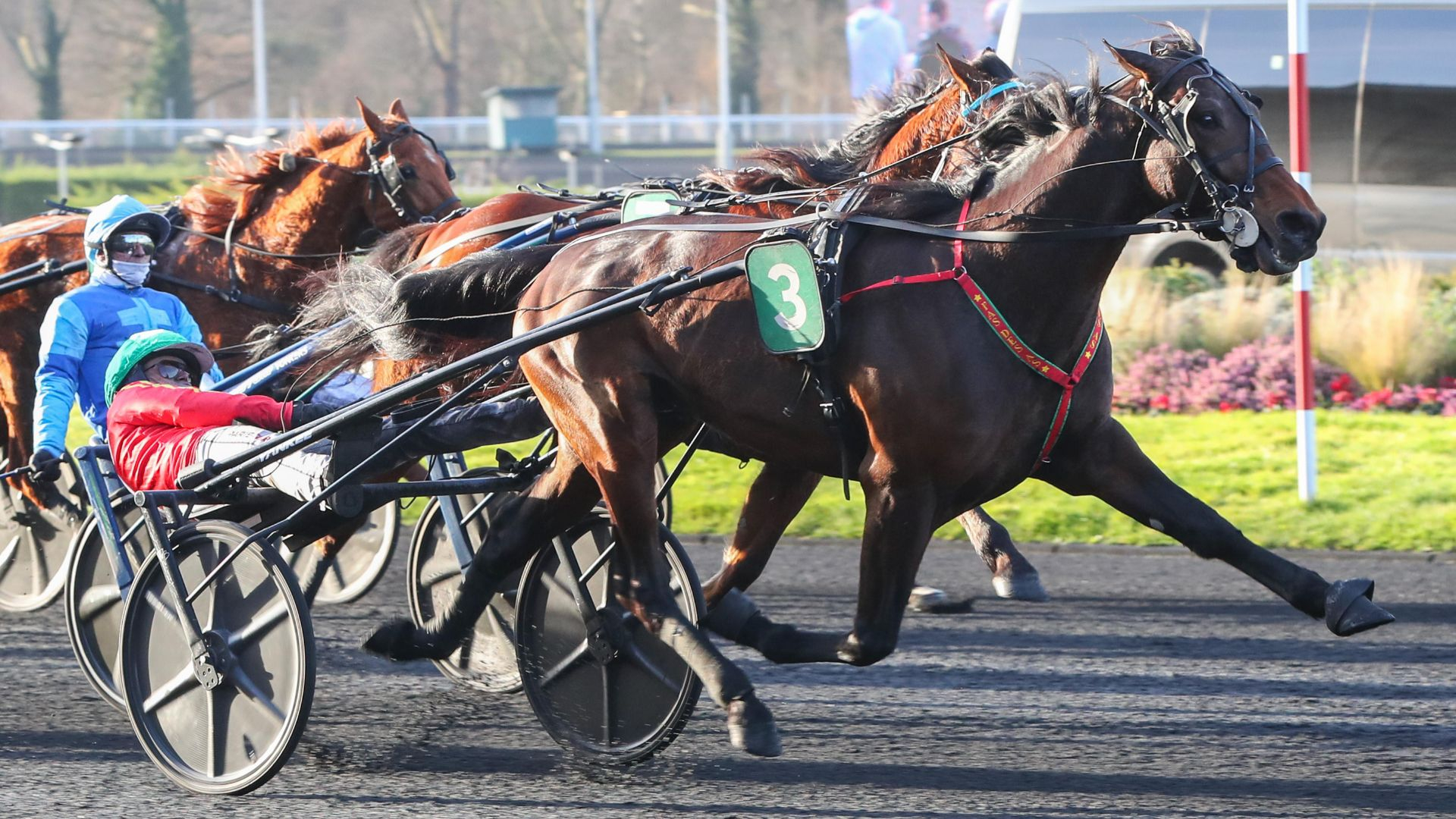 L'As Desbois lors de son succès dans le Prix Ovide Moulinet - © ScoopDyga