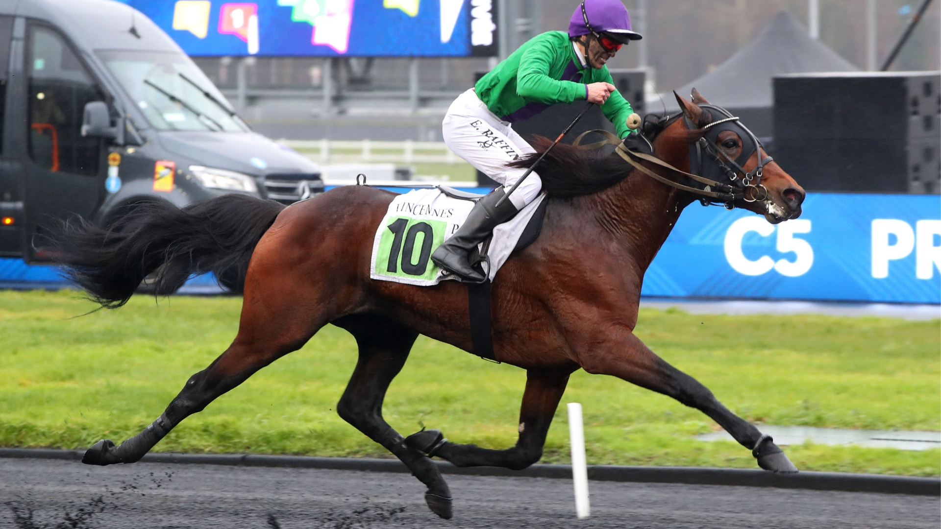 Lionheart, lors de son plus récent succès à Vincennes - © Aprh