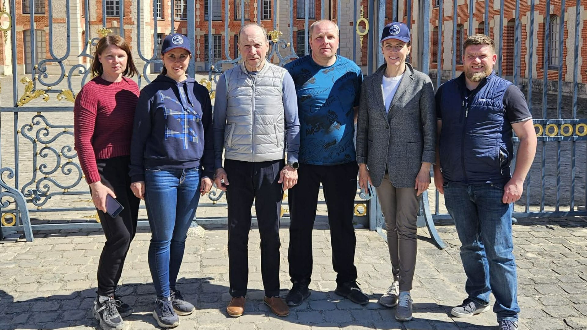 La délégation lituaniene à Grosbois - © SETF