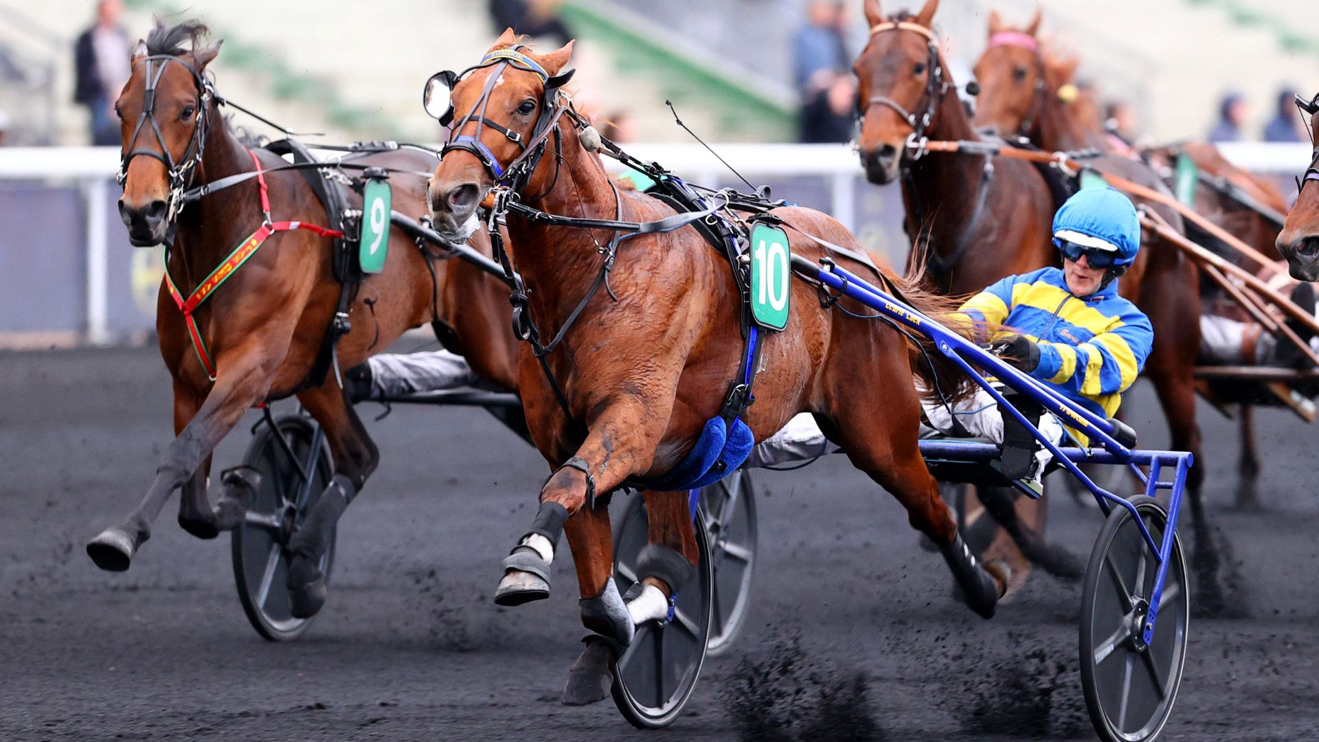 Lombok Jiel lors de sa victoire dans le Prix Robert Auvay - © ScoopDyga