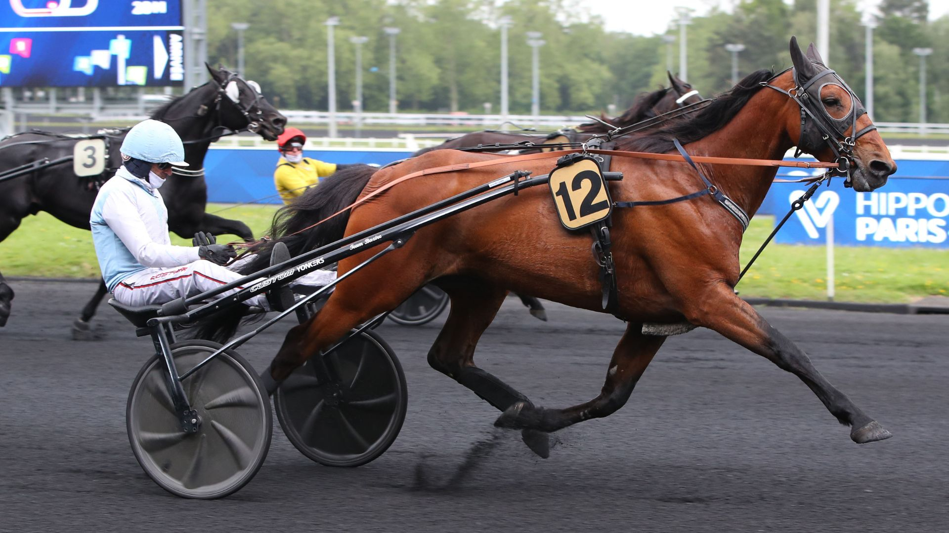 Lord Délo très supérieur dans le final - © Aprh