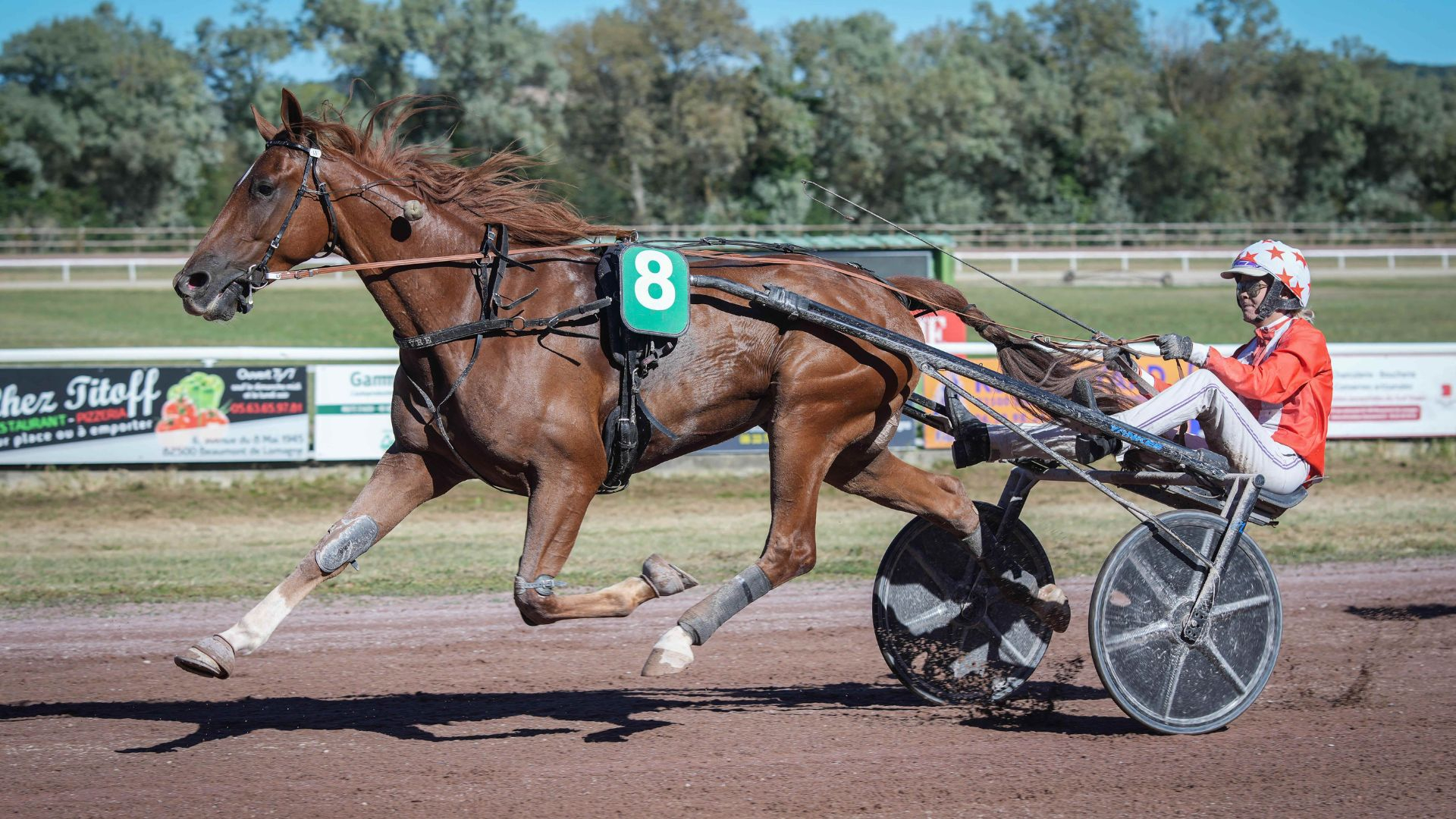 Magique Revat s'impose avec Clarisse Lelièvre - © ScoopDyga