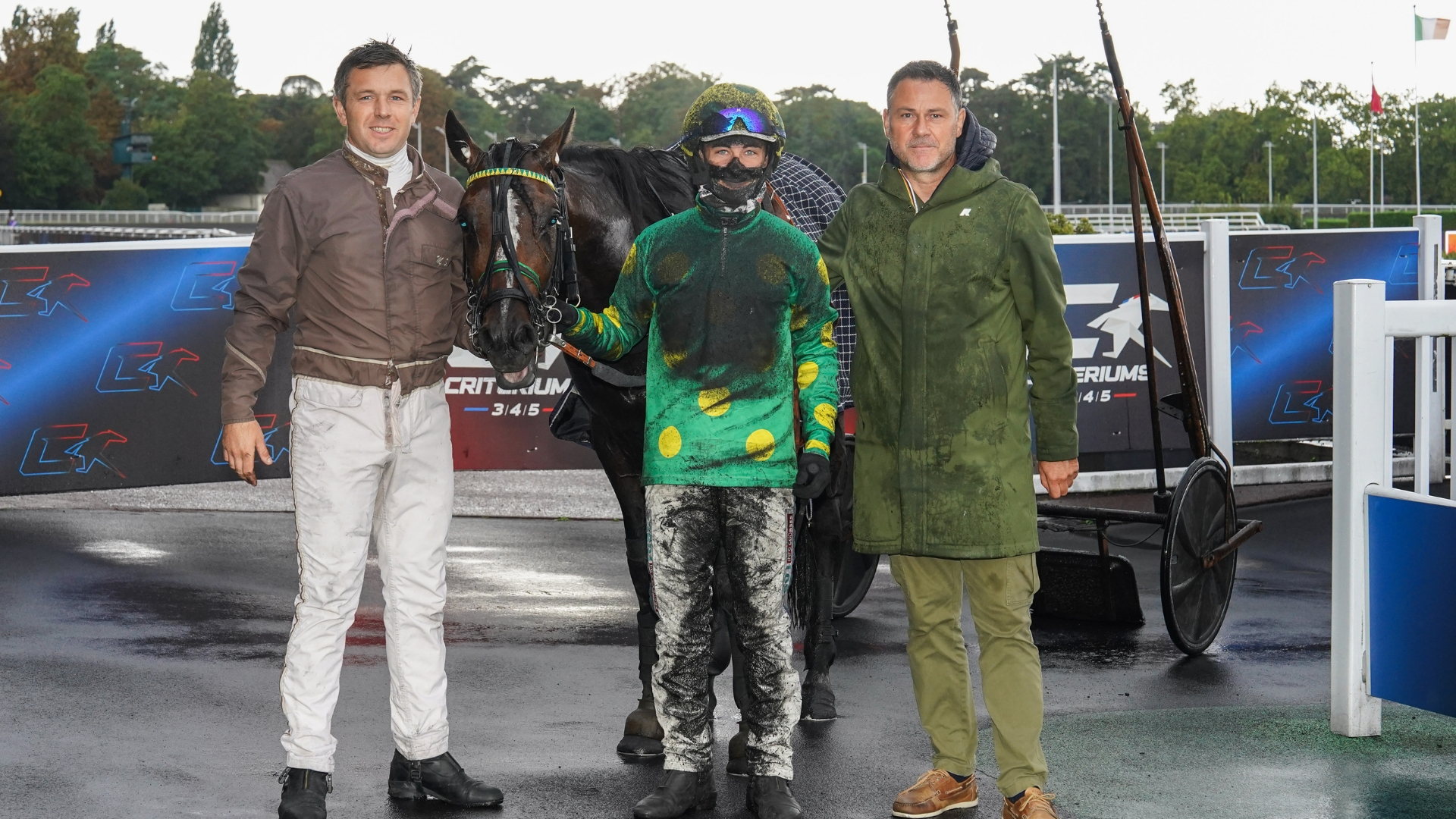 Magister d'Ela après son succès le 2 septembre à Vincennes - © ScoopDyga/archives