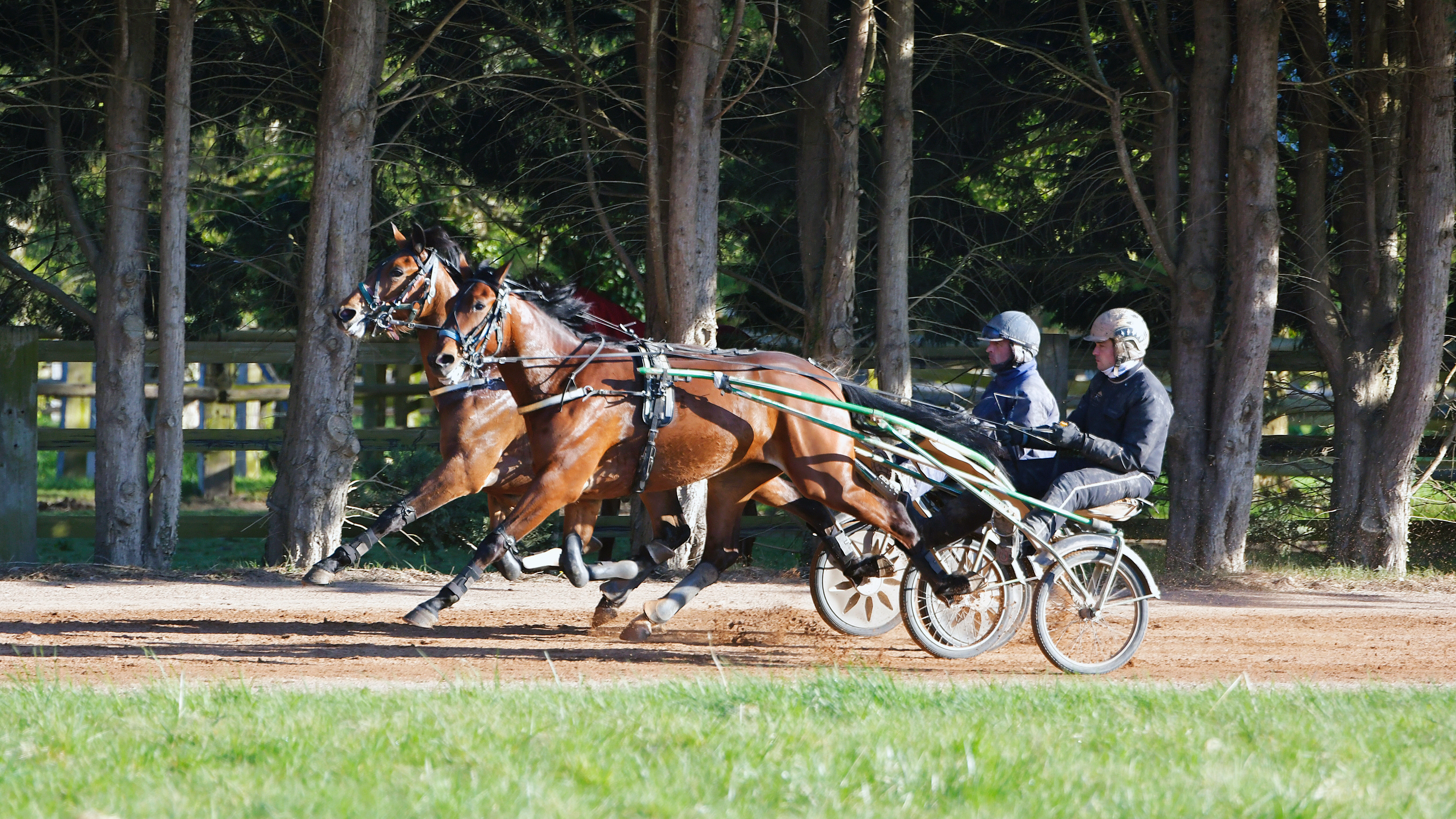 Marius Coignard  en piste - © M. Kentell