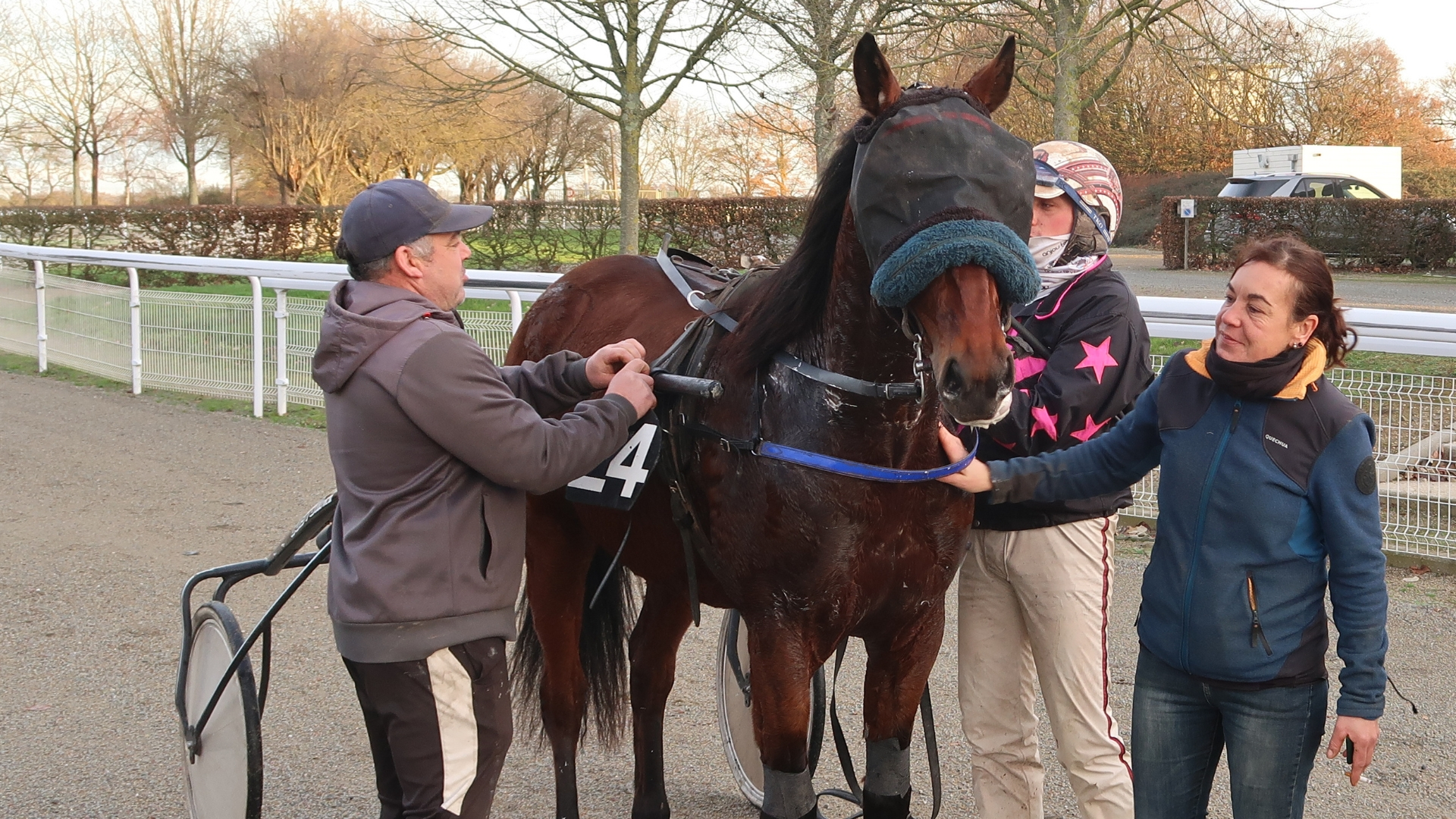 Namario Bello lors de sa qualification en décembre - © Province Courses