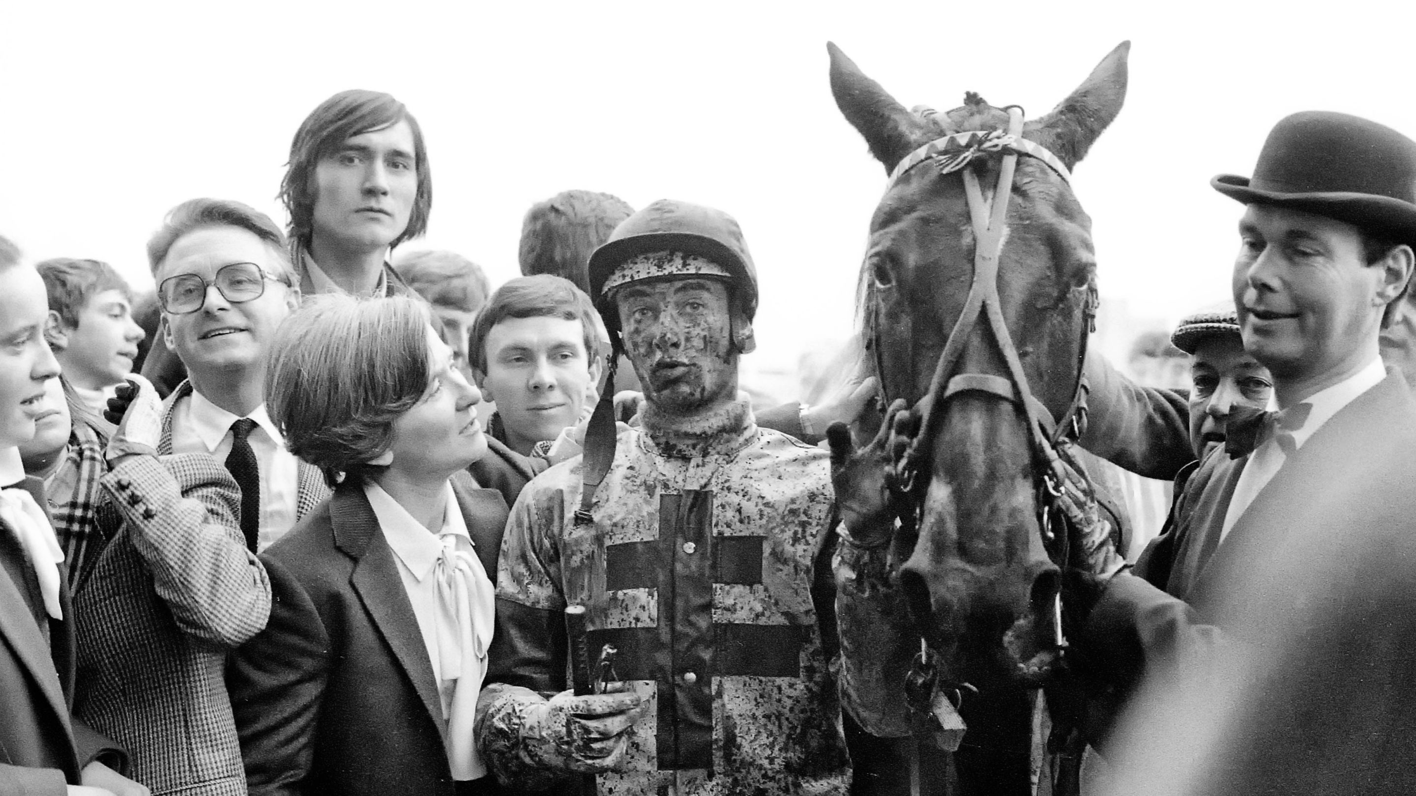 Pierre Levesque avec Mirande du Cadran en 1985 - © Aprh