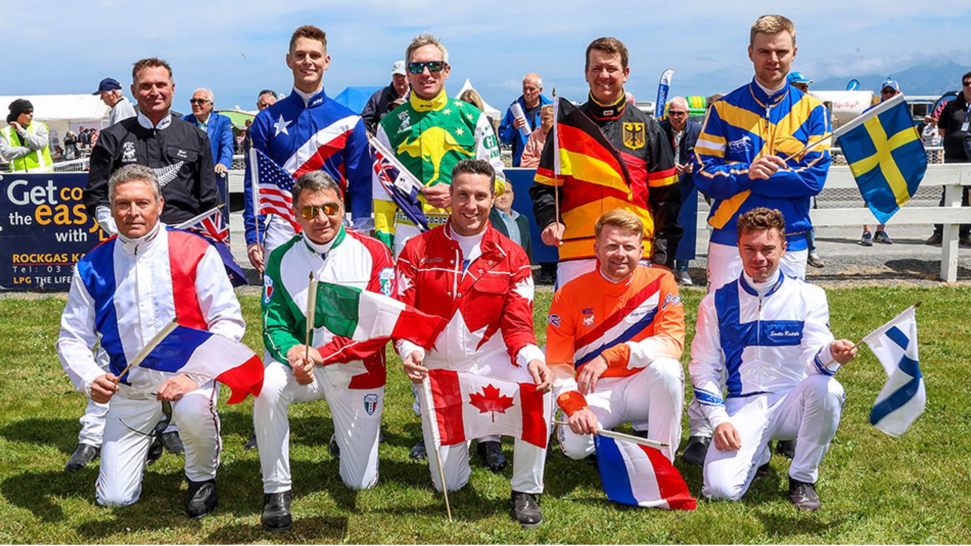 Les participants au Championnat du Monde des Drivers - © WDC