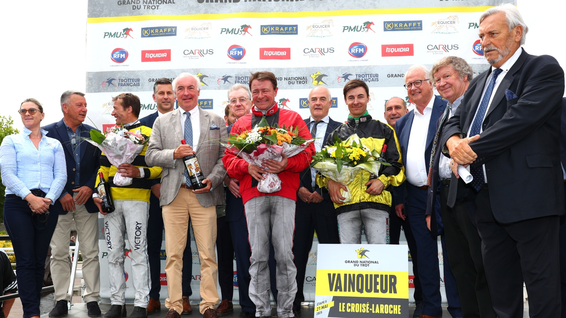 Le podium du GNT 2025 - ©Scoopdyga