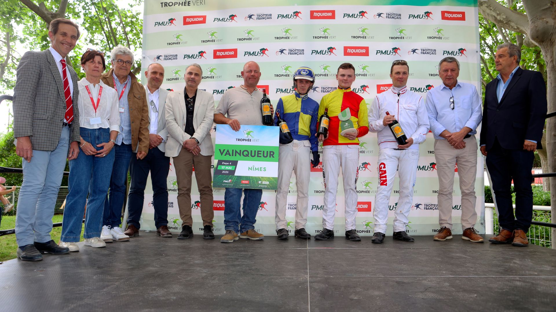 Le podium - ©CouleurCasaques