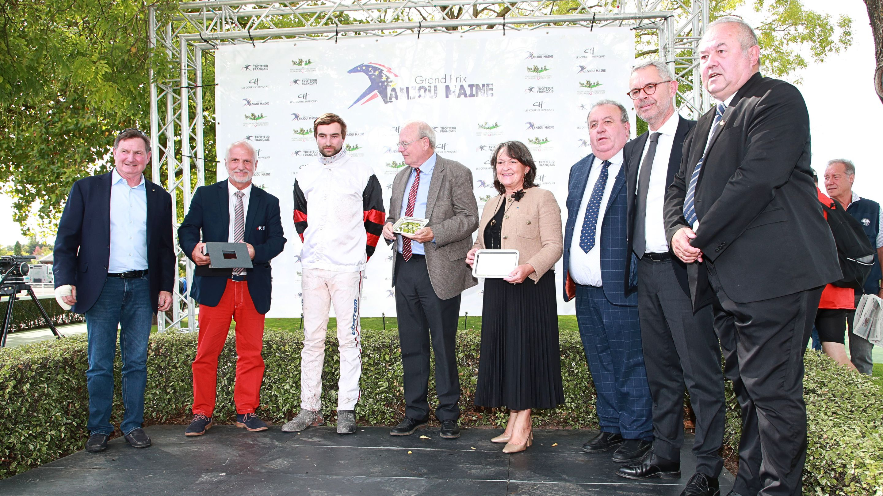 Le podium du Grand Prix Anjou-Maine 2025 - © ScoopDyga