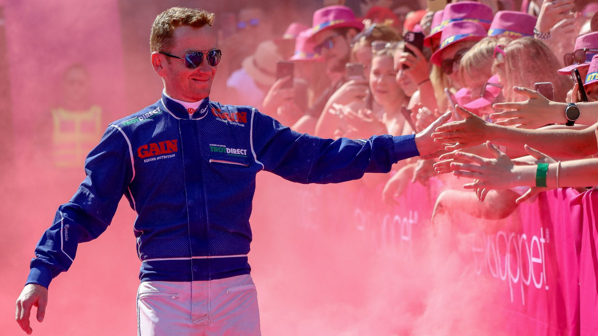 Romain Derieux à Solvalla - ©PL-Province Courses