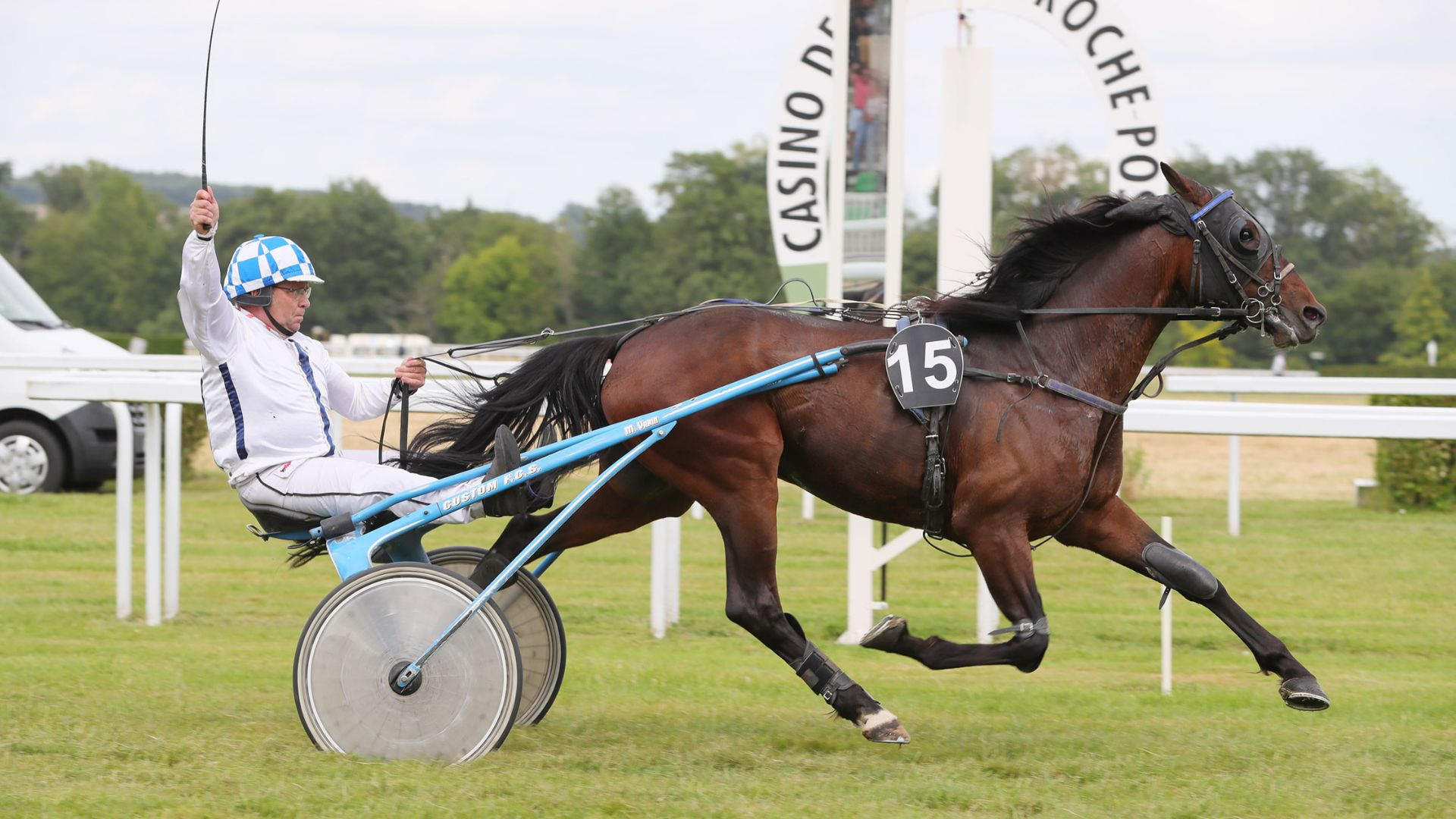 Benjamin Debris, vainqueur avec Idefix des Landes - © J.-C. Briens