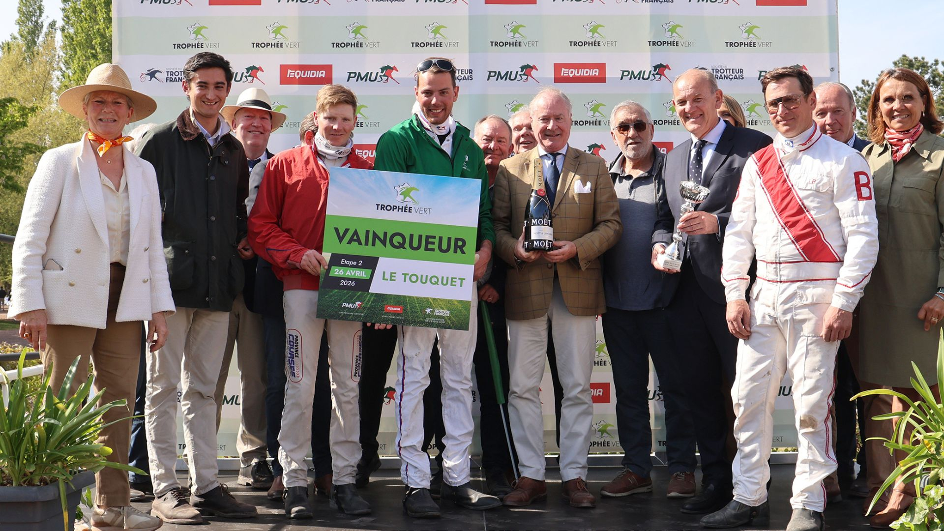 Le podium du Trophée Vert - ©Alexia Del Prato