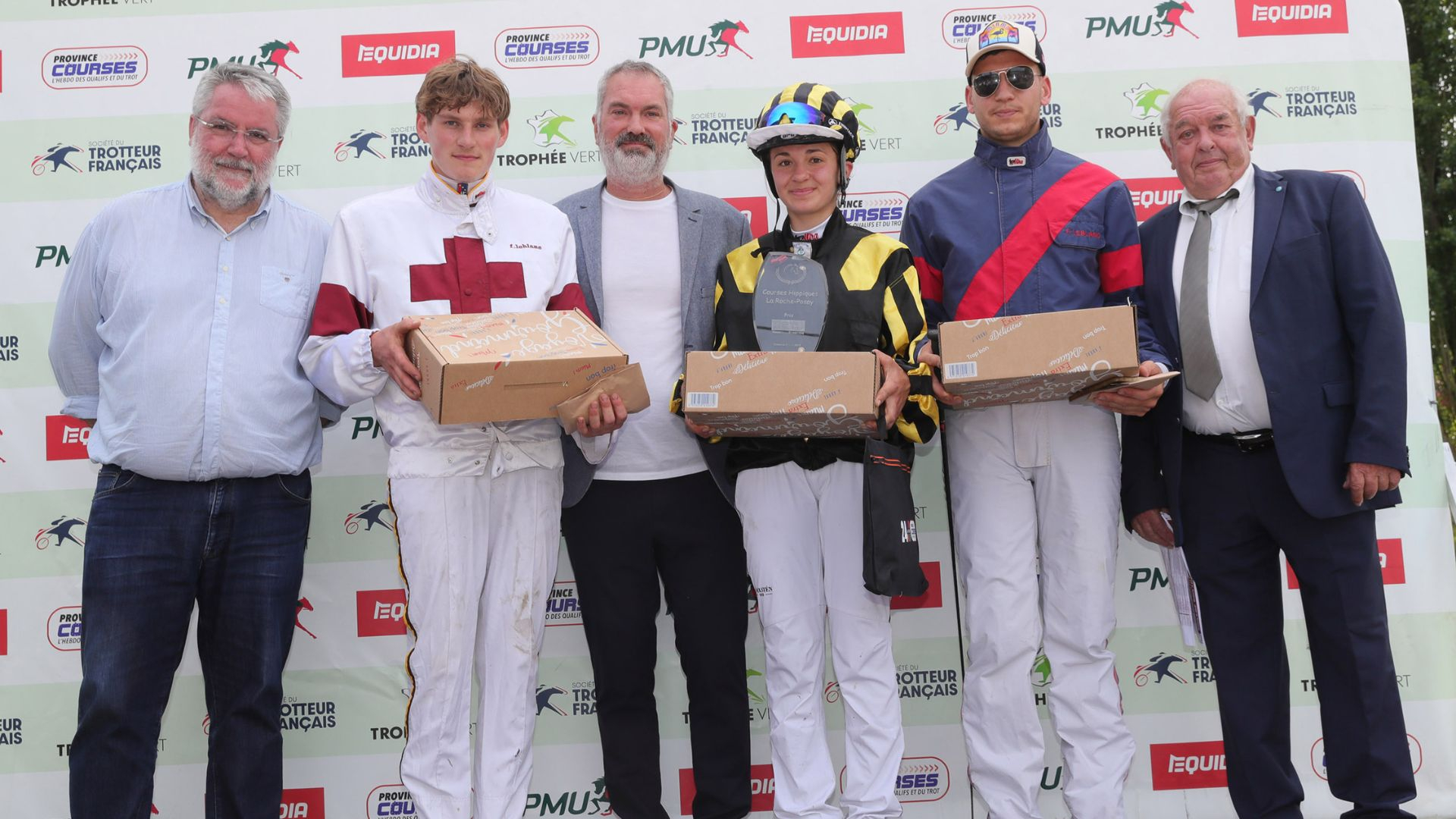 Le podium du Trophée Vert des Apprentis - © J.-C. Briens